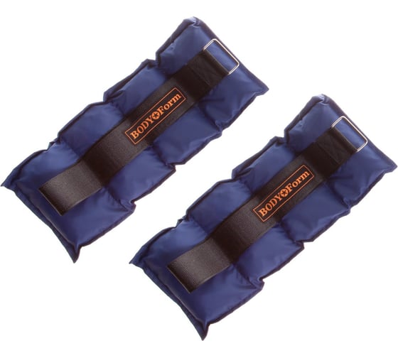 Универсальный утяжелитель BODYFORM темно-синий, 2 шт х 600 гр BF-WUN01/DarkBlue/2-600