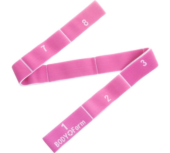 Эспандер BODYFORM 79 см., розовый 15 кг BF-EPL02-79sm pink 15kg 1