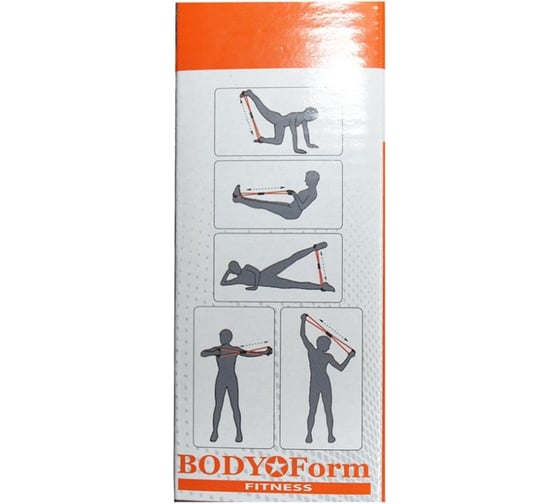 Эспандер-восьмерка BODYFORM, с мягкой ручкой, 140-150, 3 кг BF-EEI01 140-150 3kg