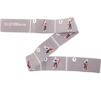 Эспандер BODYFORM 83 см, серый BF-EPL01-83sm/grey