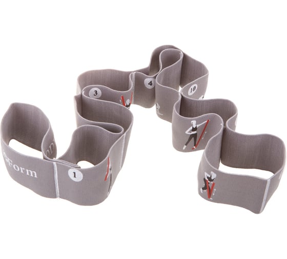 Эспандер BODYFORM 83 см, серый BF-EPL01-83sm/grey