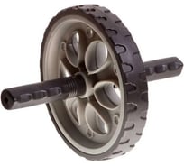 Гимнастический ролик BODYFORM черно-серый BF-WG01/BlackGrey