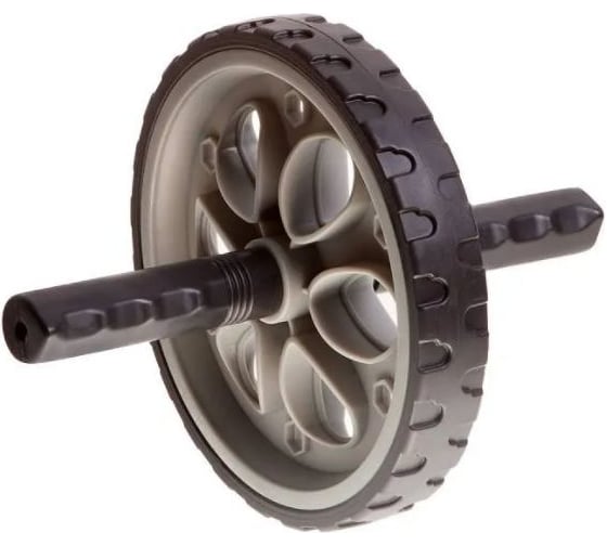 Гимнастический ролик BODYFORM черно-серый BF-WG01/BlackGrey