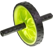 Гимнастический ролик BODYFORM черно-зеленый BF-WG01/BlackGreen