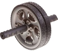 Гимнастический ролик BODYFORM черно-серый BF-WG02/BlackGrey