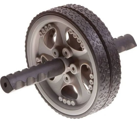 Гимнастический ролик BODYFORM черно-серый BF-WG02/BlackGrey 1
