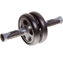 Гимнастический ролик BODYFORM черно-серебряный BF-WG03/BlackSilver