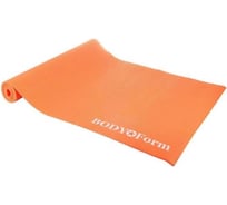 Гимнастический коврик BODYFORM 173х61х0,3 см, оранжевый BF-YM01/173-61-0,3/orange