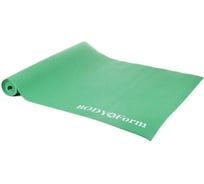 Гимнастический коврик BODYFORM 173х61х0,3 см, зеленый BF-YM01/173-61-0,3/green