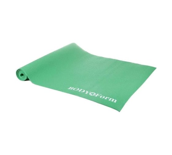 Гимнастический коврик BODYFORM 173х61х0,3 см, зеленый BF-YM01/173-61-0,3/green