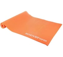 Гимнастический коврик BODYFORM 173х61х0,4 см, оранжевый BF-YM01/173-61-0,4/orange