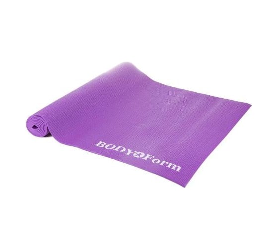 Гимнастический коврик BODYFORM 173х61х0,4 см, фиолетовый BF-YM01/173-61-0,4/violet 1