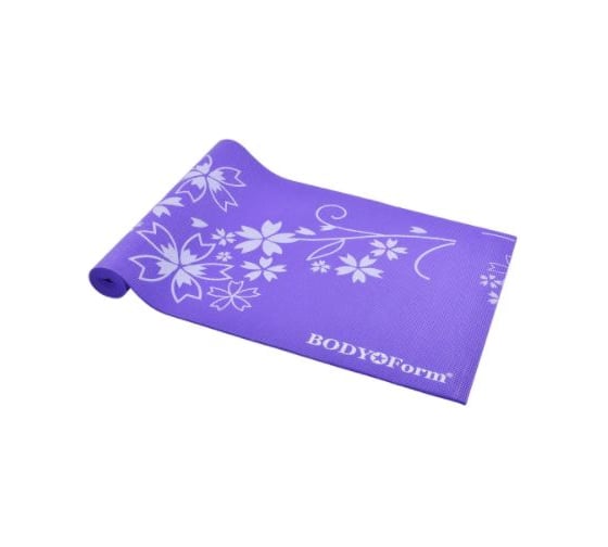 Гимнастический коврик BODYFORM 173х61х0,3 см, фиолетовый BF-YM02/173-61-0,3/violet