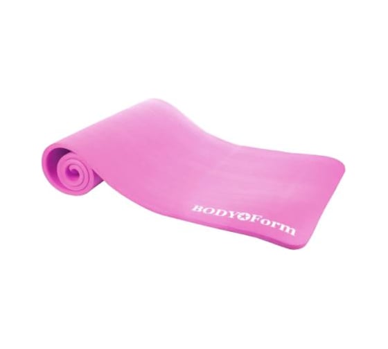 Гимнастический коврик BODYFORM 183х61х1 см, розовый BF-YM04/183-61-1,0/pink 1