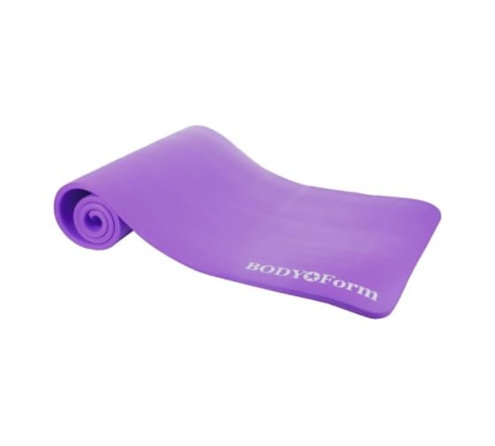 Гимнастический коврик BODYFORM 183х61х1 см, фиолетовый BF-YM04/183-61-1,0/violet