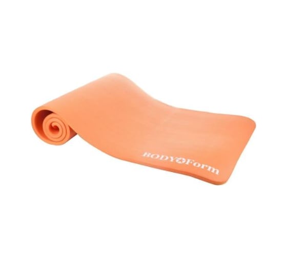 Гимнастический коврик BODYFORM 183х61х1 см, оранжевый BF-YM04/183-61-1,0/orange 1