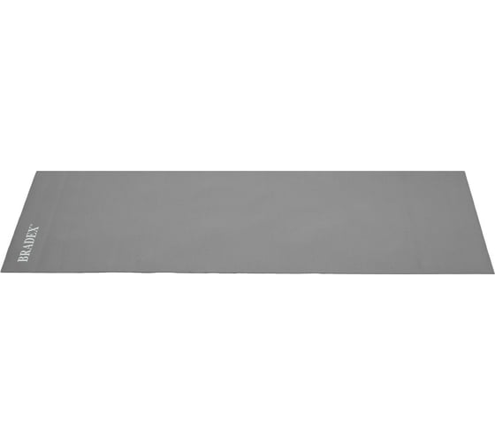 Коврик для йоги и блок BRADEX 173х61х0,3 см, серый, с чехлом SF 0806