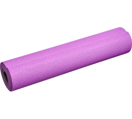 Коврик для йоги и фитнеса BRADEX SF 0691 183х61х0,6 см, двухслойный, фиолетовый