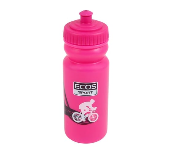 Бутылка для воды Ecos 600 мл, розовая VEL-26 000838