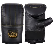 Тренировочные перчатки Ecos BG-861XL кожа, размер XL, цвет черный 323374