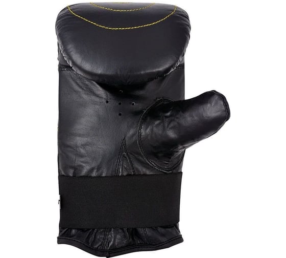 Тренировочные перчатки Ecos BG-861XL кожа, размер XL, цвет черный 323374