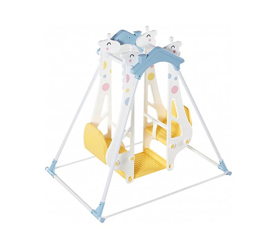 Качели HAENIM TOY Жираф-Дракон для двоих детей DS-710 00-0012847 стандарт