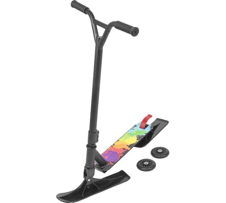 Самокат 2 в 1 с лыжами и колесами BRADEX SF 0660