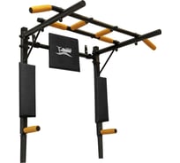 Турник-брусья Absolute Champion Железное тело, черный с желтыми ручками ВБ АЧ 7699