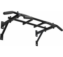 Треххватный турник Absolute Champion ЛАЙТ крепеж к стене, черный с черными ручками АЧ 7367