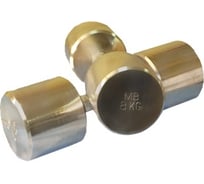 Неразборная гантель Barbell Фитнесс 8 кг, хром 245