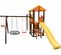 Игровой комплекс (ИК) Perfetto Sport «Bari-7» + качели Паутина СГ000005022