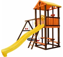Игровой комплекс (ИК) Perfetto Sport «Bari-3» + качели Паутина СГ000005004