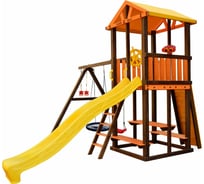 Игровой комплекс (ИК) Perfetto Sport «Bari-4» + качели Паутина СГ000005005
