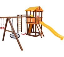 Игровой комплекс (ИК) Perfetto Sport «Pitigliano-7» + качели Паутина СГ000004981