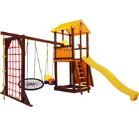 Игровой комплекс (ИК) Perfetto Sport «Pitigliano-11» + качели Паутина СГ000004993