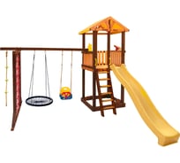 Игровой комплекс (ИК) Perfetto Sport «Pitigliano-9» + качели Паутина СГ000004992