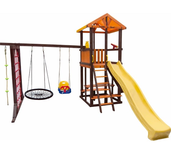 Игровой комплекс (ИК) Perfetto Sport «Bari-11» + качели Паутина СГ000005020