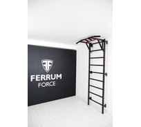 Шведская стенка FerrumForce F1 черный/красный FR010010-1