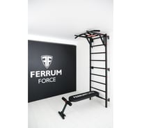 Шведская стенка FerrumForce FR3 черный/красный FR030010-1