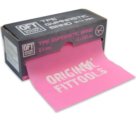 Ленточный эспандер Original FitTools TPE 6000х150х0.4 мм FT-TPEROLL-0.4