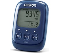 Электронный шагомер OMRON синий HJ-325-EB