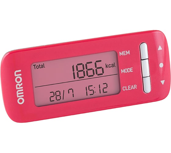 Монитор активности OMRON розовый HJA-306-EPK