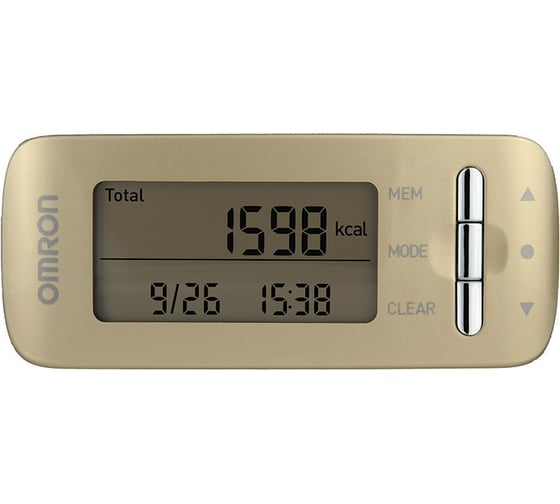 Монитор активности OMRON золотой HJA-306-EGD