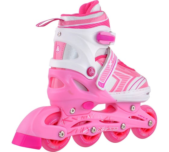 Раздвижные роликовые коньки Alpha Caprice розовый M/35-38 AC-X-TEAM/pink-M