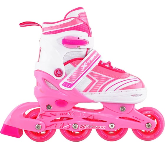 Раздвижные роликовые коньки Alpha Caprice розовый M/35-38 AC-X-TEAM/pink-M