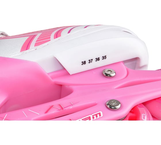Раздвижные роликовые коньки Alpha Caprice розовый M/35-38 AC-X-TEAM/pink-M