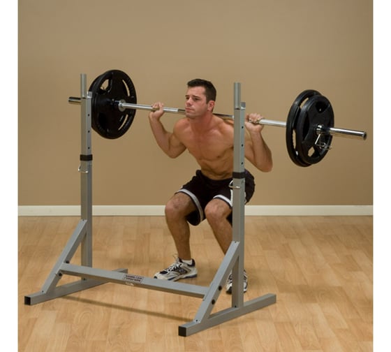Стойка для жимов и приседаний Body-Solid PSS60X