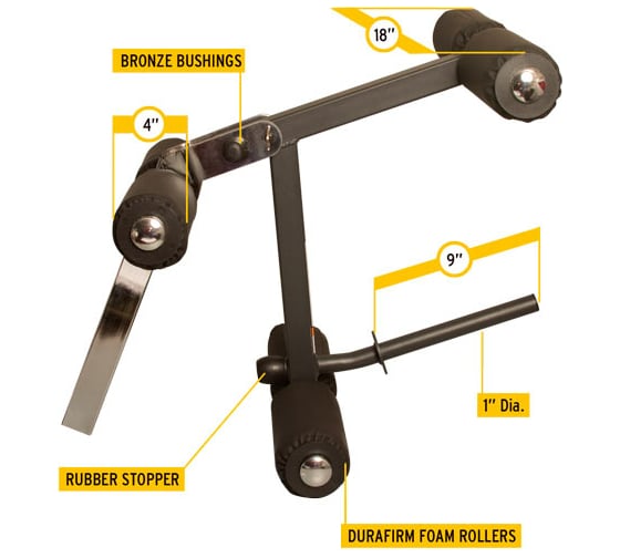 Керл для ног Body-Solid для GFID71 GLDA3