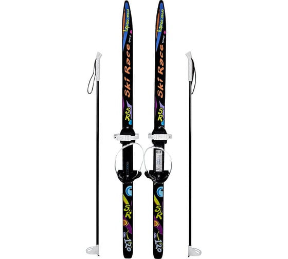 Подростковые лыжи Cicle Ski Race с палками 4630035332447