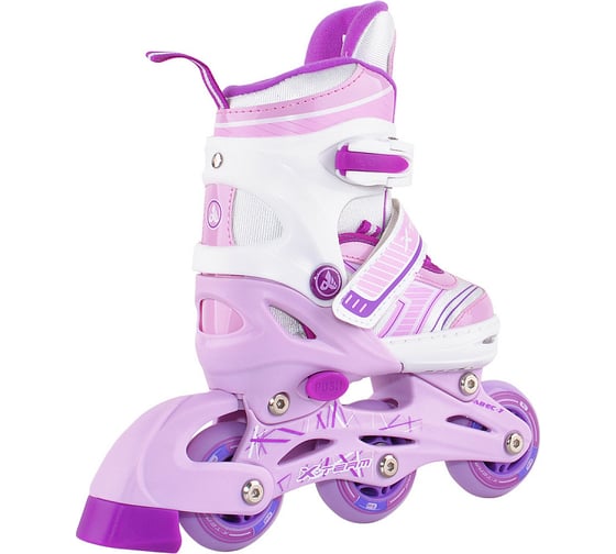 Раздвижные роликовые коньки Alpha Caprice фиолетовый XS/27-30 AC-X-TEAM/violet-XS